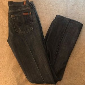 7 For all Mankind Straight Leg Jeans